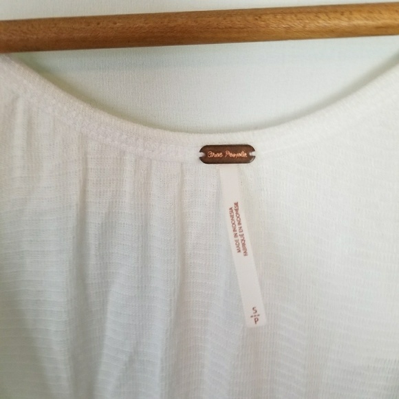 Free People Float Away Tank white NWT - Picture 3 of 7